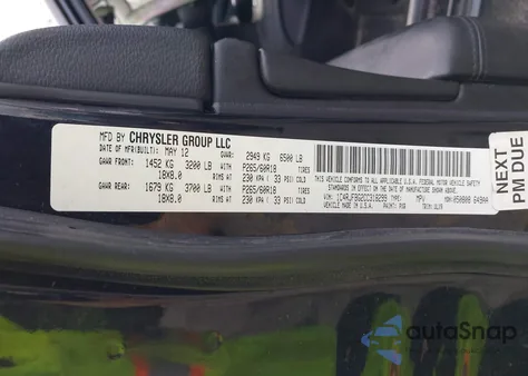 2012 Jeep Grand Cherokee Limited from USA, damaged, VIN 1C4RJFBG2CC318299